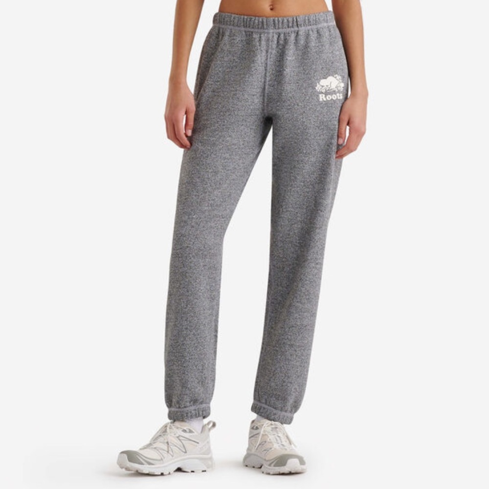 EUC Roots Salt & Pepper Joggers XXS